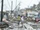 Verwüstete Antilleninsel Dominica nach Durchzug des Hurrikans Maria