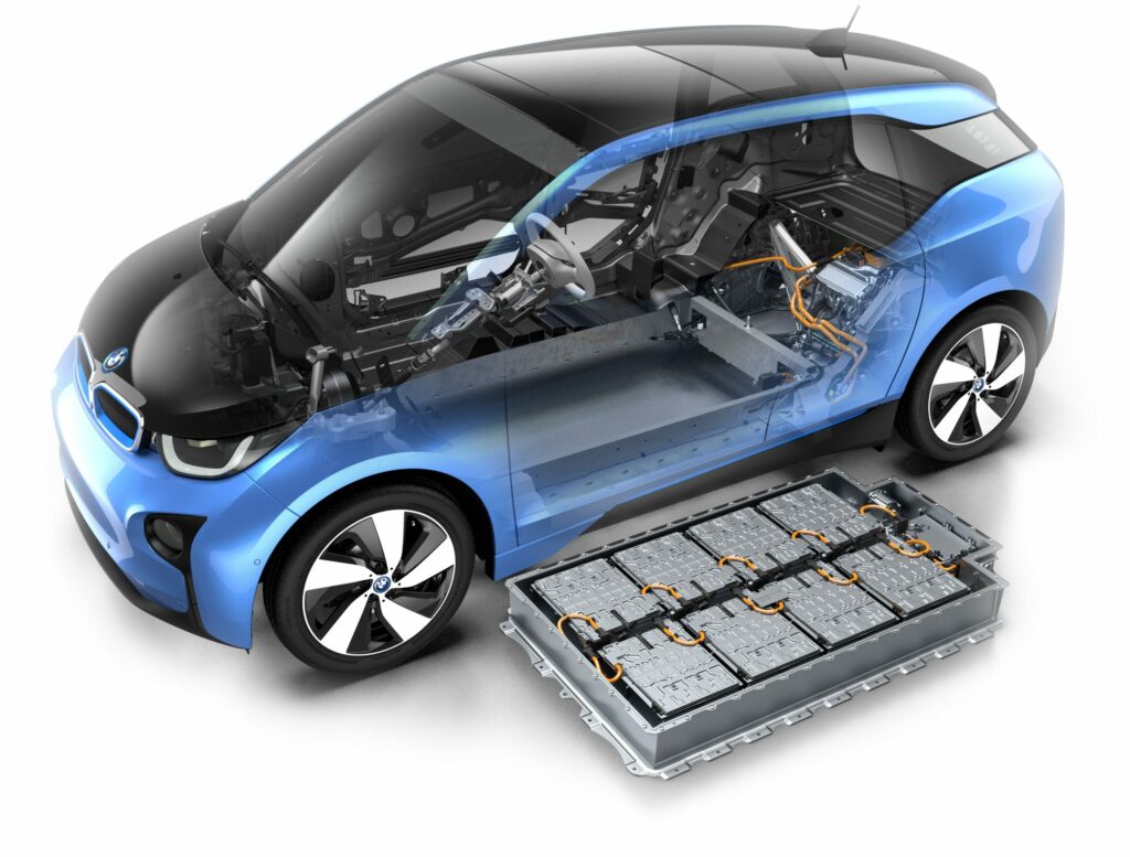 Batteriespeicher eines Elektroautos