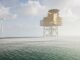Windpark mit Wasserstoff-Anlage auf hoher See