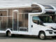 Elektrisches Wohnmobil mit Solarmodulen