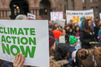 Jugendliche Klimaprotestler