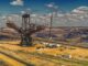 Abbau von Braunkohle im Tagebau Garzweiler - die dreckigste Kohle wird zur nationalen Energiereserve
