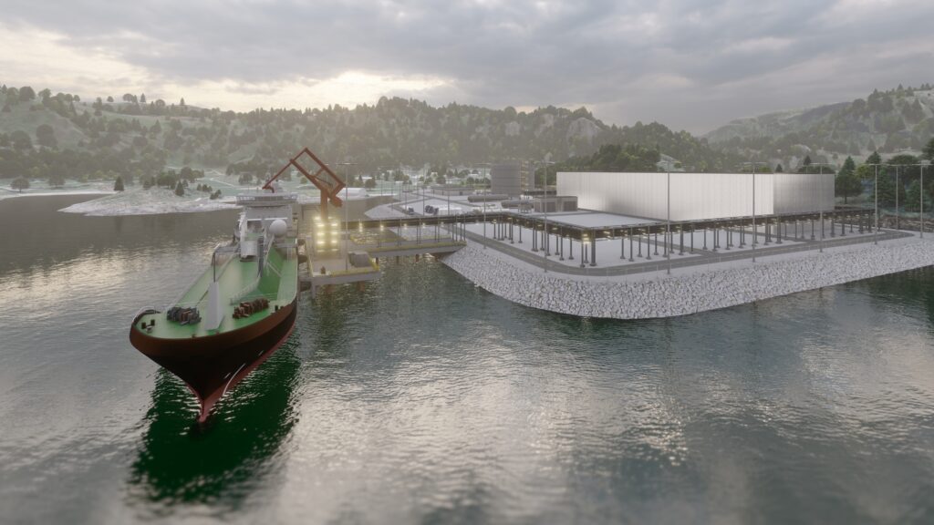 Endlager für CO2 - Visualisierung des geplanten Errai-Speichers in Norwegen