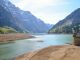 Weitgehend ausgetrockneter Staussee: Bei der Klimarettung ist vom neuen Deutschlandtempo wenig zu erkennen