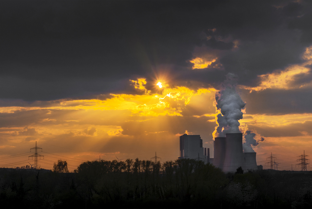 CO2-Schleuder Kohlekraftwerk Wird Kohlendioxid künftig begehrter Rohstoff (Foto: www.ceus-design.de)