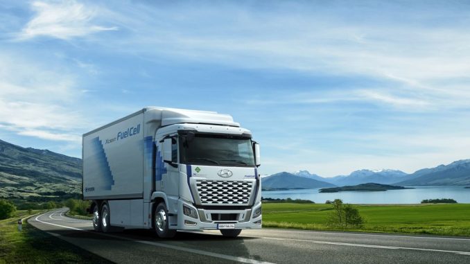 Wasserstoff-Trucks von Hyundai 
