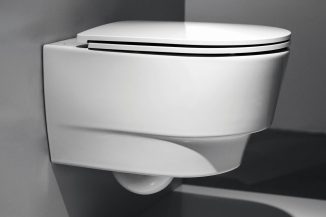 Neuartige Trenn-Toiletten mit Urin-Falle
