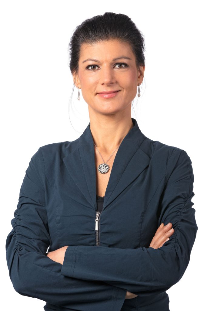 BSW-Gründerin Sahra Wagenknecht: sauberer Verbrennungsmotor, Technologieoffenheit - Klimapolitik à la FDP