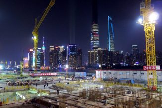 Wohnungsbau in Shanghai: Bauwut ein Grund für das Absinken der Böden in vielen Städten